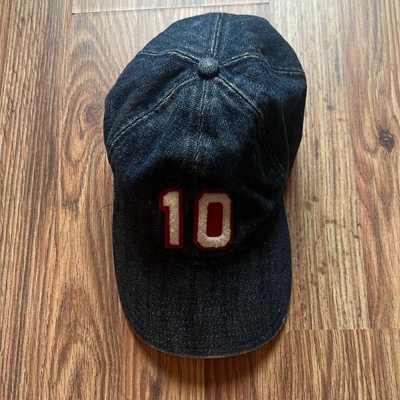 J. Crew “10” logo denim cap - Picture 1 of 5